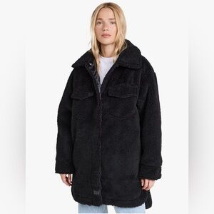 UGG womens Frankie Uggfluff Shirtjacket size small